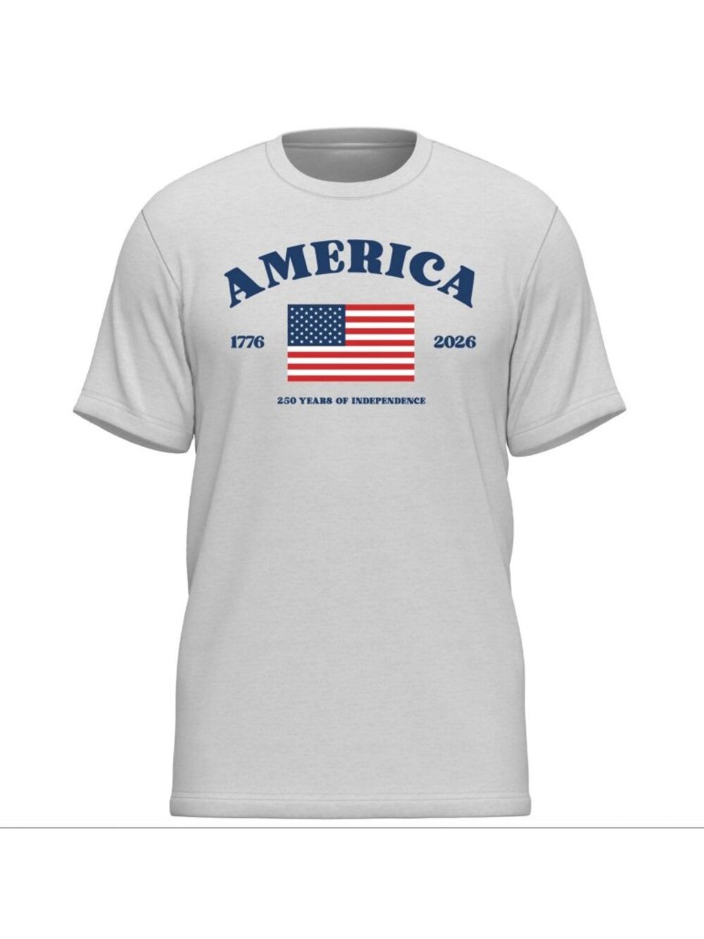 Men's America 2026 250 Years of Independence Graphic Tee Size XL